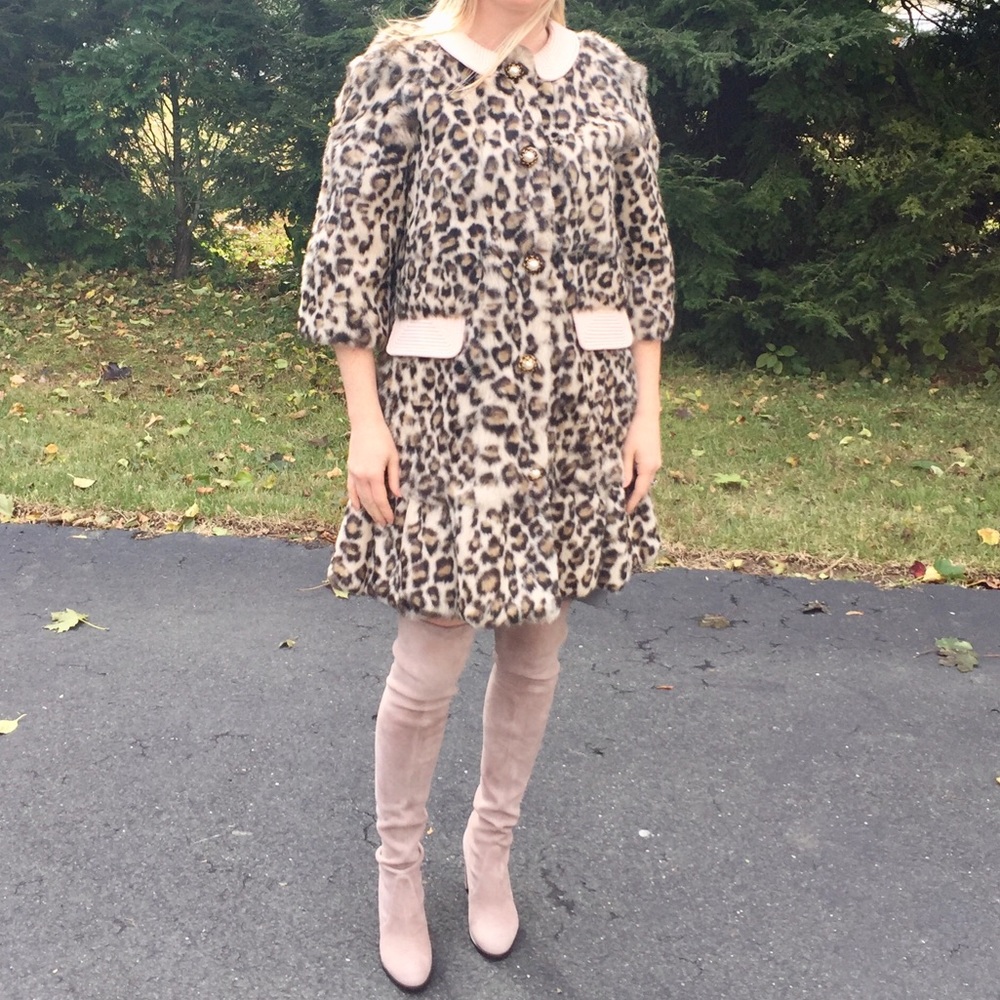 Manoush rabbit coat size 36